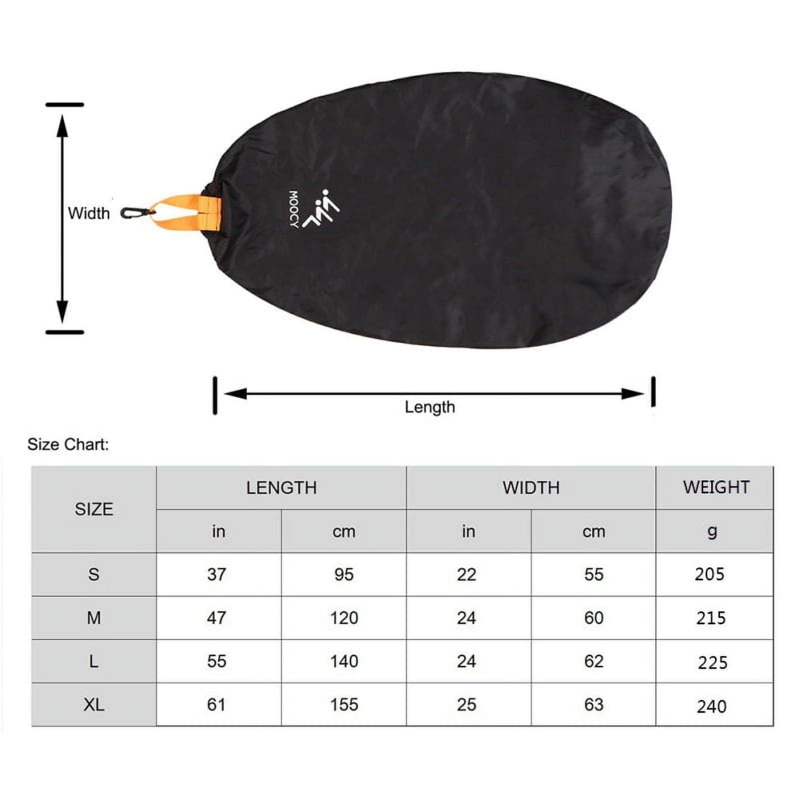 Universal Waterproof Kayak Cockpit Cover for Sit in Kayaks