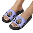 thumbnail image 5 of GZHJMY Stylish Slides for Women Men, Funny Kitten Looks Soft Flexible Slip-on Sandals Slippers, 5 of 7