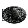 thumbnail image 4 of thinsony Antique Vintage Arabesque Turquoise Western Cowboy Belt Buckle Pattern Blue, 4 of 4