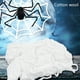 thumbnail image 2 of Gran araña animada de Halloween con telaraña iluminada para decoraciones espeluznantes, 2 of 8