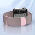 thumbnail image 2 of BRILLAR Elegante correa de malla de acero inoxidable para Apple Watch - Compatible con Series 8/7/6/SE/5/4/3/2, 40 mm/38 mm/41 mm, para mujeres y hombres, 2 of 5