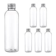 thumbnail image 3 of 6pcs 200ml Botellas de plástico transparente Recargables contenedores de tarros de contenedores vacíos latas con tapa de aluminio HOMEMAXS HaoMX13753942, 3 of 6