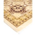 thumbnail image 2 of Hand-Knotted Wool Oriental Contemporary Ivory Area Rug 11' 10" x 17' 10", 2 of 8