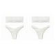 thumbnail image 1 of Toystoory Mujer Traje de baño Bustier Traje de baño Ropa de playa Traje de baño vintage Ropa Blanco 2piezas Toystoory CBP216879, 1 of 6