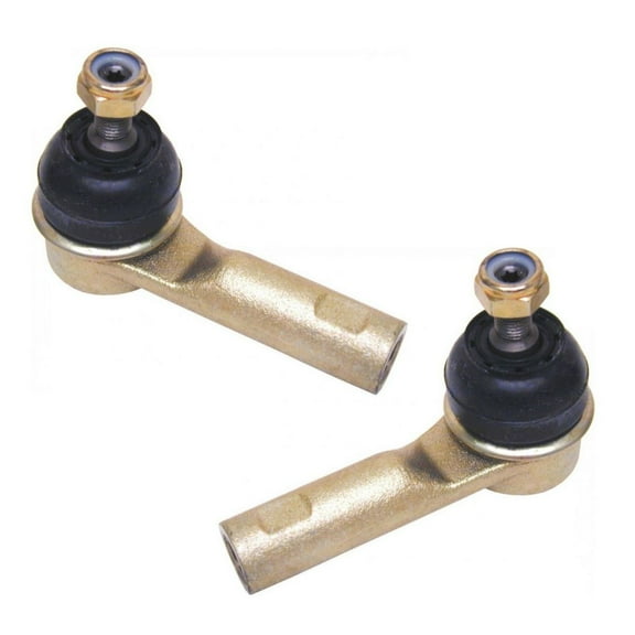 TRQ Front Outer Tie Rod Set Fits Select 2001-2003 Volvo S40 2001-2004 V40