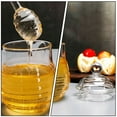 thumbnail image 5 of Yongwei Clear Glass Honey Jar with Dipper and Lid Cover - 280ml, 5 of 10