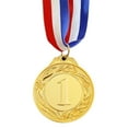 thumbnail image 3 of Medalla Oro 5 Cm Con Cinta para El Cuello Premios Al Ganador Juegos Pelota, 3 of 4