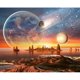 thumbnail image 1 of Diamond Painting (DE1404) 5D Square DIY Fantasy Planet Rhinestone Imagen 45x60cm FLhrweasw Nuevo, 1 of 1