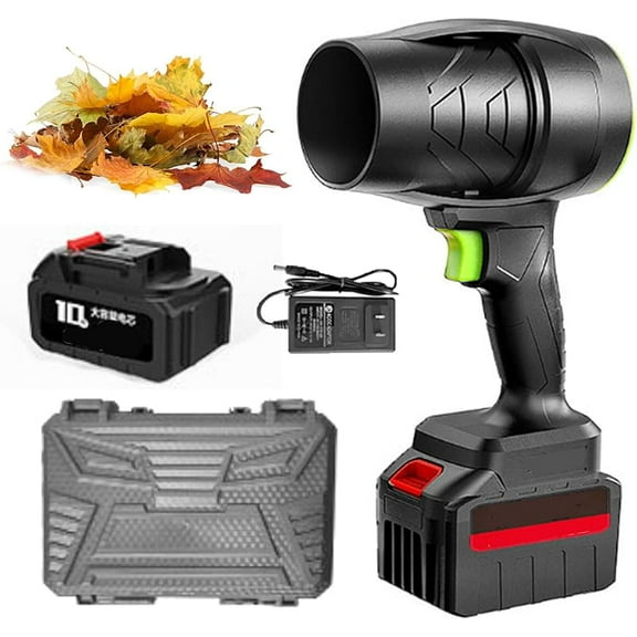 Seese Pro Blower, Seese Cordless Leaf Blower, Ultra-Light, Ultra-Powerful, Handheld Air Duster with Adjustable Speed for Yard, Car Cleaning & Drying and Snow Removal (Black)