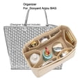 thumbnail image 2 of Organizador de bolsos con inserto de fieltro para bolso Goyad Anjou, bolso de mano de diseñador para maquillaje, bolso de viaje, bolso de mamá, bolsa de almacenamiento de cosméticos, 2 of 5