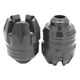 thumbnail image 2 of Speravity 2 piezas de horquilla delantera reemplazadas, copas de eje, copa de amortiguador, multicolor, a prueba de herrumbre, a prueba de Accesorios para motos Negro, 2 of 6