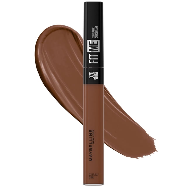 Corrector Maybelline Fit Me Liquid Café Oscuro Sin Aceite