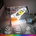thumbnail image 5 of UPONRAY Rocket Desktop Neon Signs, 5.9"*5.9" Dimmable & USB-Powered LED Neon Light, Stylish Desktop decoration for Bed Room, Living Room, Baby's Room, Bar, Party, 5 of 9