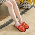 thumbnail image 5 of House Slippers for Women Men - Cute Red Pizza Lightweight House Shoes Fuzzy Slippers, Soft Slip-On Cozy House Slippers for Woman Indoor Outdoor, 5 of 7