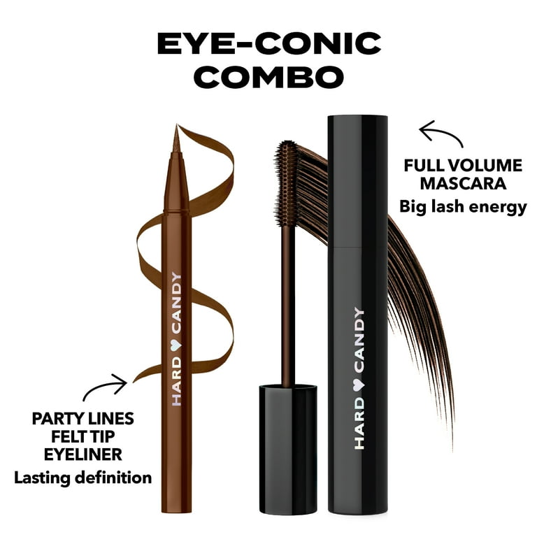 Hard Candy Party Lines Felt Tip Liner, Liquid Eyeliner, Waterproof