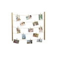 thumbnail image 4 of Melannco 31-inch by 26-inch MDF 30 Clip String Collage in Natural, 4 of 8