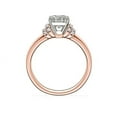 thumbnail image 2 of 0.65 Carat Brilliant Asscher Cut Natural Diamond Solitaire Beautiful Ring for Engagement Solid 14K Rose Gold Size 9, 2 of 6