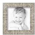 thumbnail image 2 of ArtToFrames 8" x 8" Vintage Code White Crackle Picture Frame, 8x8 inch Silver Wood Poster Frame (WOM-5250),  Pack, 2 of 7