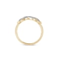 thumbnail image 6 of Imperial 1/8Ct TDW Diamond Twin Heart Ring in 10K Yellow Gold (H-I, I2), 6 of 8