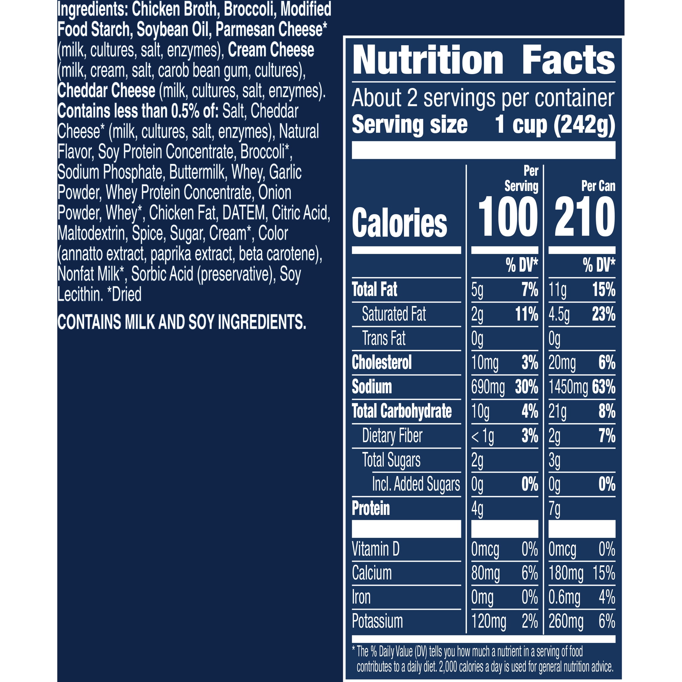 (12 pack) Progresso Light, Broccoli Cheese Canned Soup, Gluten Free, 18 oz.