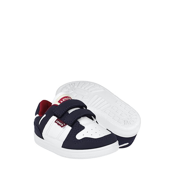 TENIS LEVI´S NIÑO 0409610019 SIMIPIEL BCO/AZUL 13-16