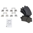 thumbnail image 2 of TRQ Front and Rear Brake Pad & Rotor Kit Brake Pads Brake Rotor Semi-Metallic Fits Select 2009-2010 Audi A3 A3 Quattro 2010 Volkswagen Golf 2005-2010 Jetta 2006-2009 Rabbit, 2 of 4