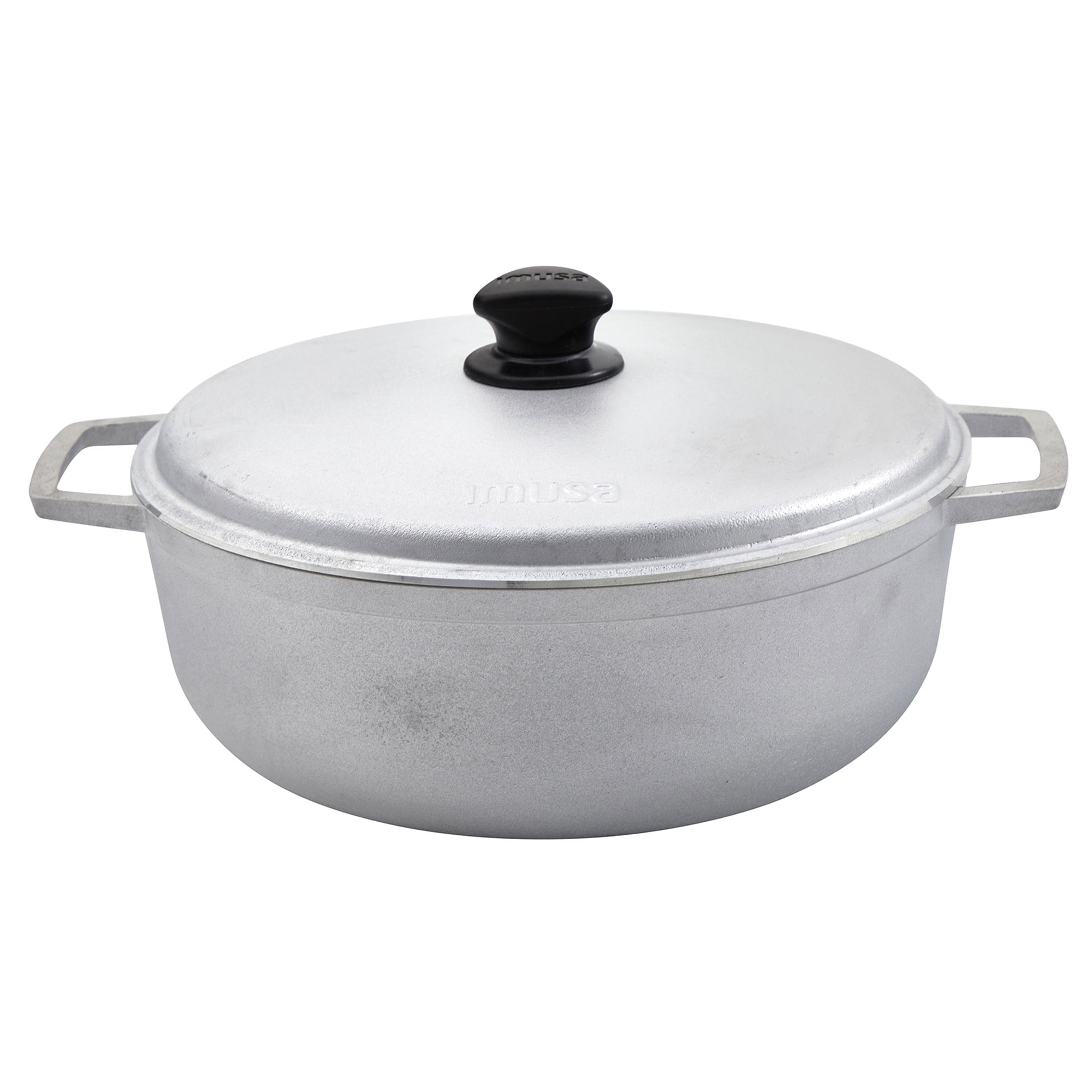 (2 pack) IMUSA 7.5qt Cast Aluminum Caldero - 30cm