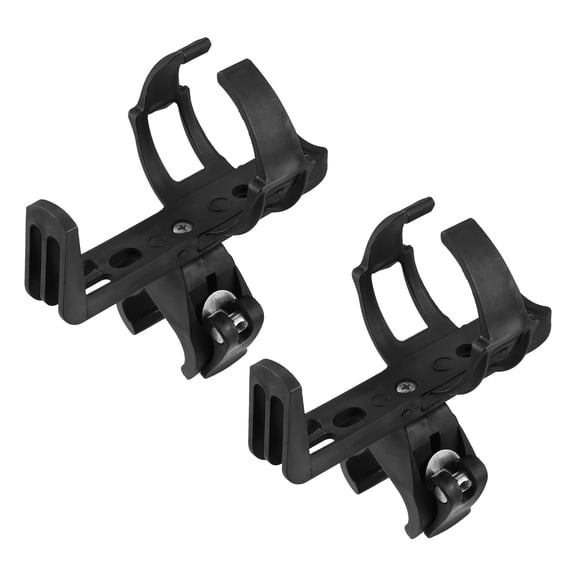 Unique Bargains Lightweight Bicycle Water Bottle Cage Holder Plastic Black