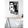 thumbnail image 5 of Star Wars: Saga - Stormtrooper Trouble Wall Poster with Wooden Magnetic Frame, 22.375" x 34", 5 of 5