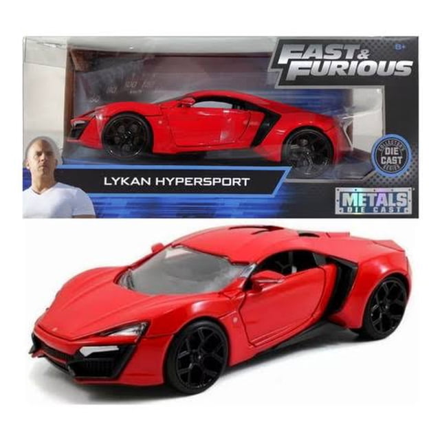 Lykan Hypersport Rápido Y Furioso Jada 1:24 Jada Toys Lykan hypersport