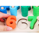thumbnail image 2 of Juguete Montessori para bebé, juegos educativos de matemáticas, rompecabezas de madera, aprender a contar y colores, juego de reconocimiento de números, rompecabezas de formas, regalo perfecto para niños a partir de 3 años Rojo Verde, 2 of 5