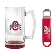 OSU Buckeyes 25 oz. Beer Mug Gift Set