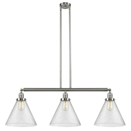 

Innovations Lighting 213 X-Large Cone Cone 3 Light 44 Wide Commercial Linear Chandelier -