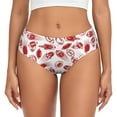 thumbnail image 1 of Balery Red Football Ropa Interior de Algodón para Mujer con Dibujo – Braguitas Cómodas y Elásticas, Estilo Clásico-Medium, 1 of 6