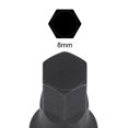 thumbnail image 3 of Unique Bargains 8mm Impact Hex Bit Socket 1/4' Square Drive 35mm Length CR-MO, 3 of 5