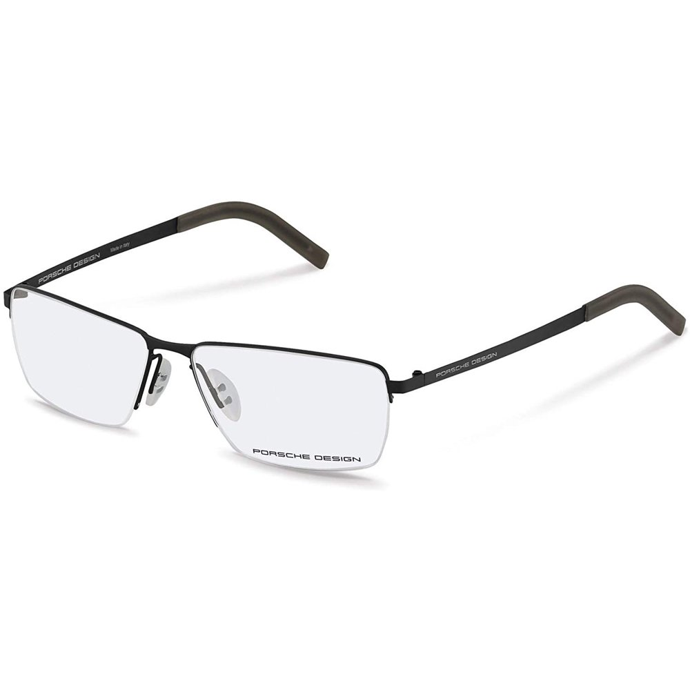 Porsche Design Men's Black Square Eyeglass Frames 8283 A 56