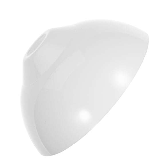 WHAMVOX White PP Dome Light Shade, E27 Compatible, Even Light Distribution