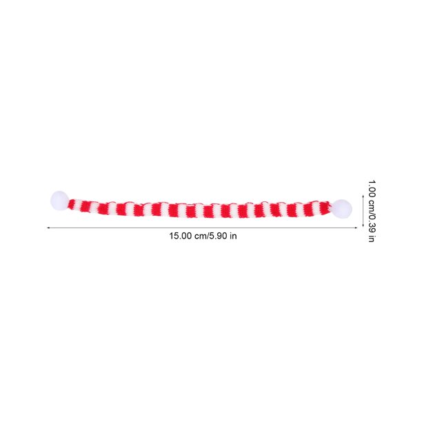 Mini sombrero de Navidad para bebé, cubierta de favores de botellas, soporte de utensilio de hilo, fiesta, 5 Juegos