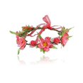 thumbnail image 3 of 6 uds diademas florales ajustables con cinta elástica flores corona guirnalda mujeres niñas adolescentes tocado para fiesta boda playa Festival Ormromra WMZY-501, 3 of 7