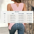 thumbnail image 3 of Loose Fitting Tank Tops for Women Womens Tank Tops Sleeveless Eyelet Round Neck Loose Fitting Casual Summer Flowy Beachwear XL, 3 of 6