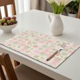 thumbnail image 6 of Placemat, Pioneer Flower Floral Print Pattern Place Mats Table Mat Set Of 2, PVC Washable Placemats for Party Kitchen Dining Decoration, 18x12 Inch, Fade Resistant, 6 of 6