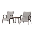 thumbnail image 1 of Ensemble Bistro Chicago en Aluminium, Marron, 1 of 9
