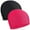 Black+Watermelon Red, variant on Elbourn Swim Cap, 2PCS Fabric High Elasticity Swimming Cap Keeps Hair Clean Breathable for Woman Men Kids One Size Hat