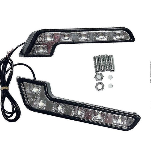 2X 12V Super Bright DRL LED Daytime Running Lights for Auto Waterproof LED Driving Lights Fog new Qhzl A-G
