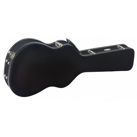 - Stagg GCX-LP BK Deluxe Hard Case for Les Paul Style Electric Guitar - Vintage Style Black Tweed