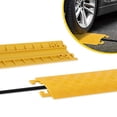 thumbnail image 2 of Cable Durable Ramp Protective Cover - 2,000 lbs Max Heavy Duty Drop Over Hose & Cable Track Protector, Safe in High Walking Traffic Areas - Cable Concealer for Outdoor & Indoor Use - Pyle PCBLCO19, 2 of 10