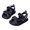Black, variant on Trendy Girls Open-Toe Sandals - Summer 2025 New Breathable Beach Shoes with Ventilation Holes for All-Day Outdoor Comfort