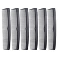 thumbnail image 2 of DFC Hair Dressing Table Coarse/Fine Hair Comb Set Black 8 Inch (6 Pack), 2 of 9
