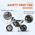 thumbnail image 3 of SYX MOTO VK Gas 58cc Dirt Bike, 91# Fuel, 1 Seat, Black, 3 of 14