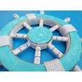 thumbnail image 6 of Nagina International Nautical Rusitc Ocean Blue Antique Deocorative Ship Wheel - Pirate Home Decor Wall Hanging Gifts (42 Inches), 6 of 6